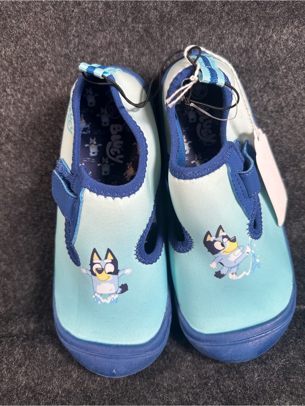 Bluey Toddler Boys Girls Water Shoes Aqua Sandals Size 13/1